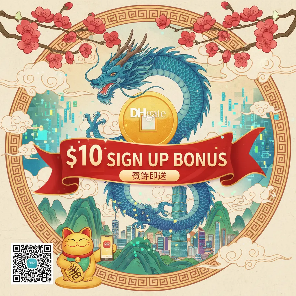 $10 sign up bonus - DHgate