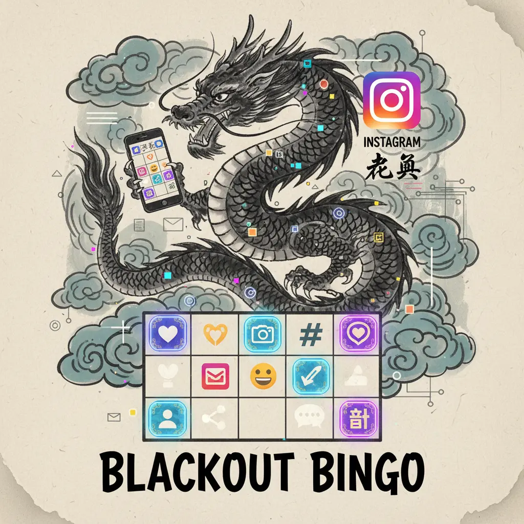 Blackout Bingo - Instagram