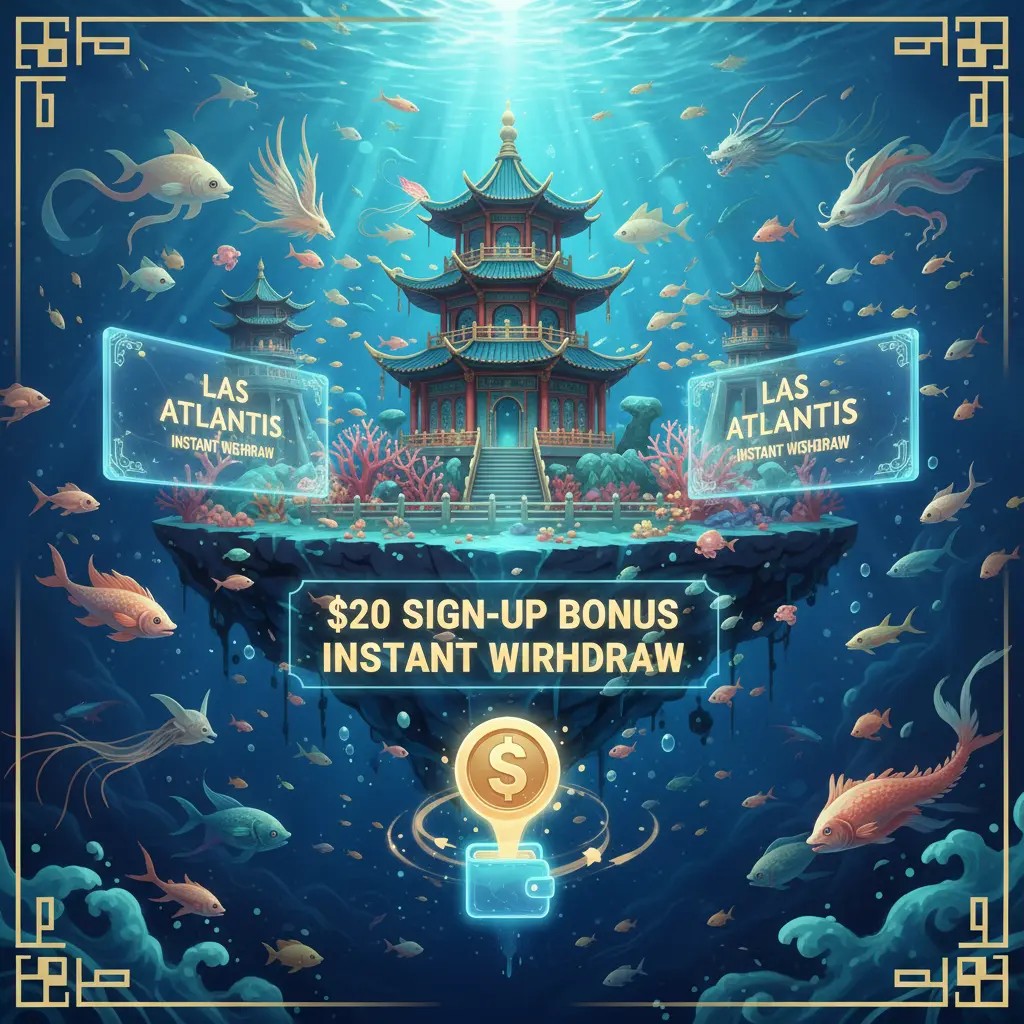 $20 sign up bonus instant withdraw - Atlantis