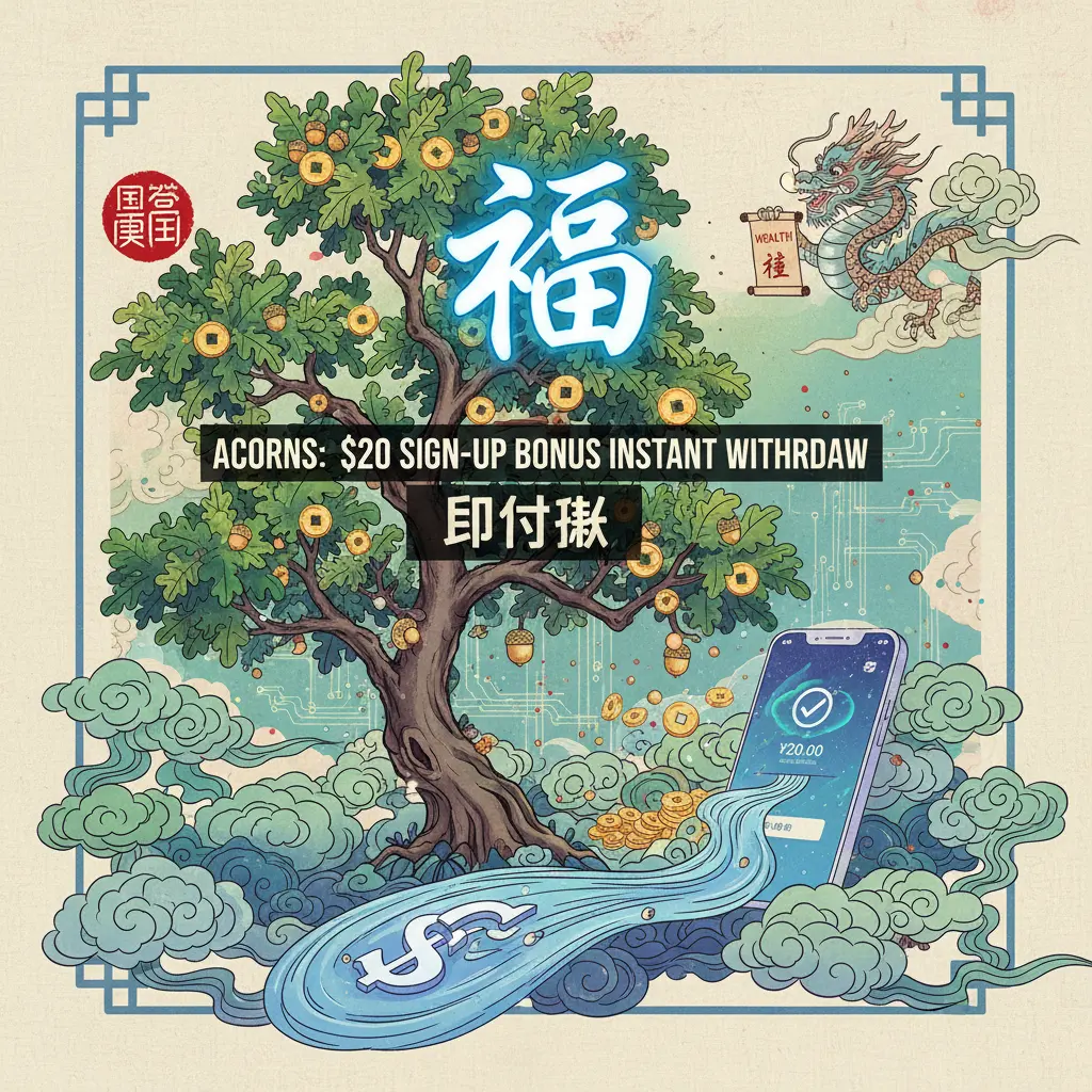 $20 sign up bonus instant withdraw - Acorns