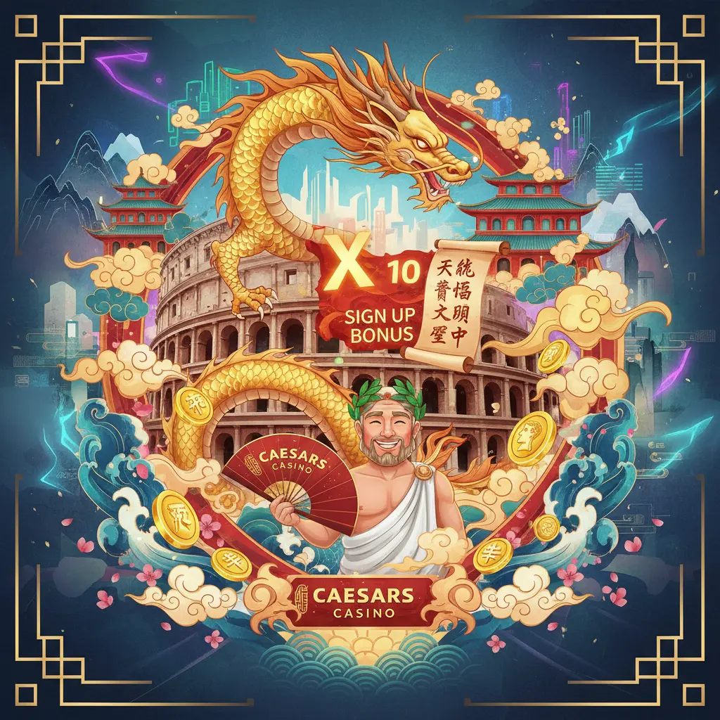 10 sign up bonus - Caesars