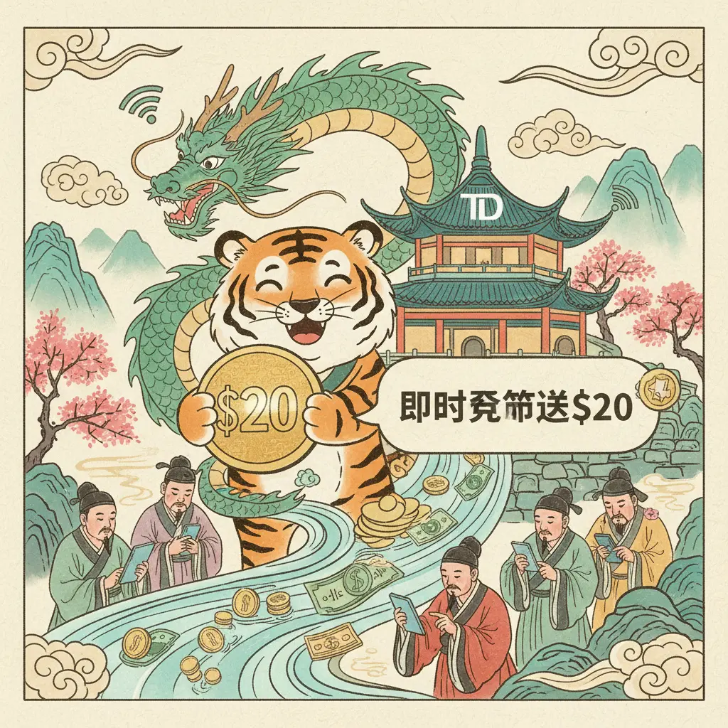 instant $20 sign up bonus - Bank